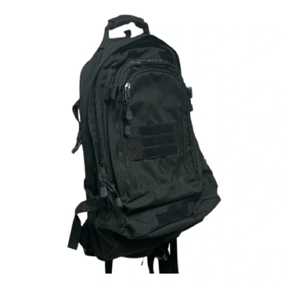 Black Tactical Expandable Backpack